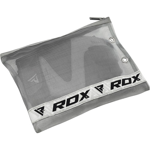 RDX S14 FERRIS WEIGHTLIFTING LEATHER GYM GLOVES/Gry-7